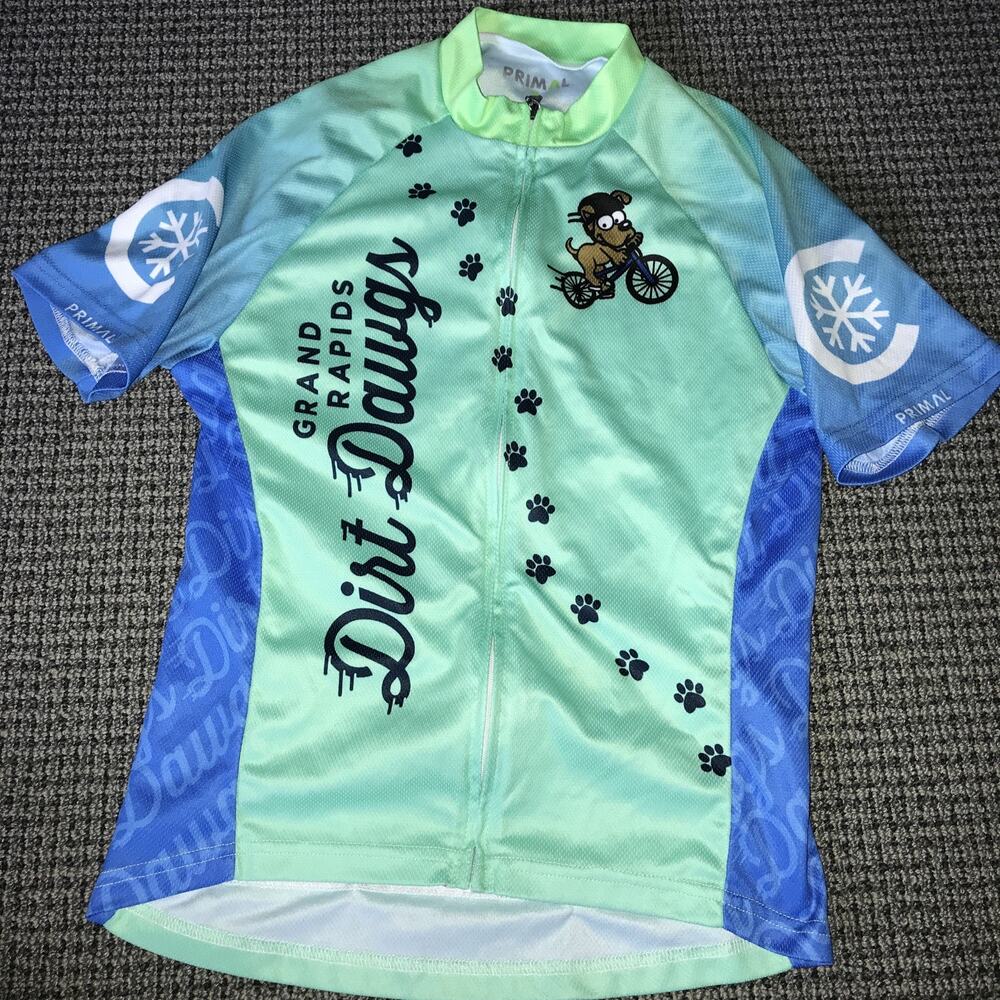 Grand Rapids Dirt Dawgs YOUTH Medium Cycling Jersey‎ By Primal